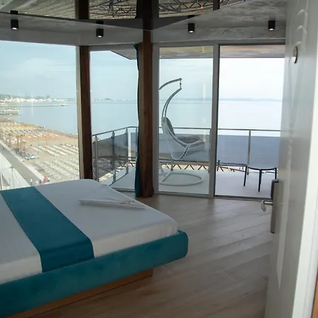 Vila One Beach Hotel Durres Exterior photo